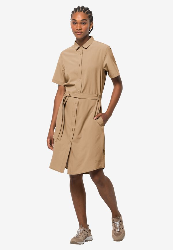 HOLIDAY MIDI DRESS sand storm L Zomerjurk Dames Zomerjurk