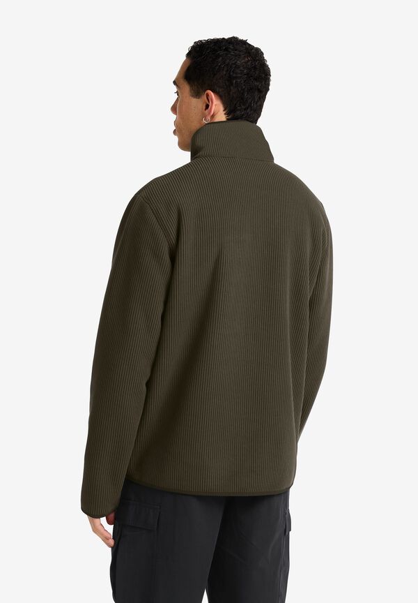ACE Fleecejack - warme en lichte outdoorjas van fleece voor heren - met ritssluiting en drie zakken - Grijs - XXL ACE Fleecejack - warme en lichte outdoorjas van fleece voor heren - met ritssluiting en drie zakken - Grijs - XXL