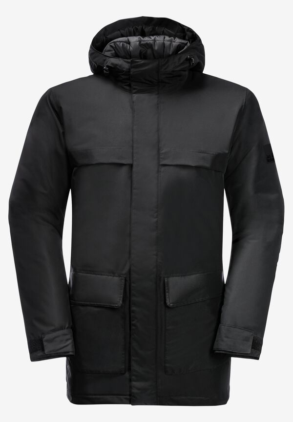 WINTERLAGER PARKA M black L Jack Wolfskin