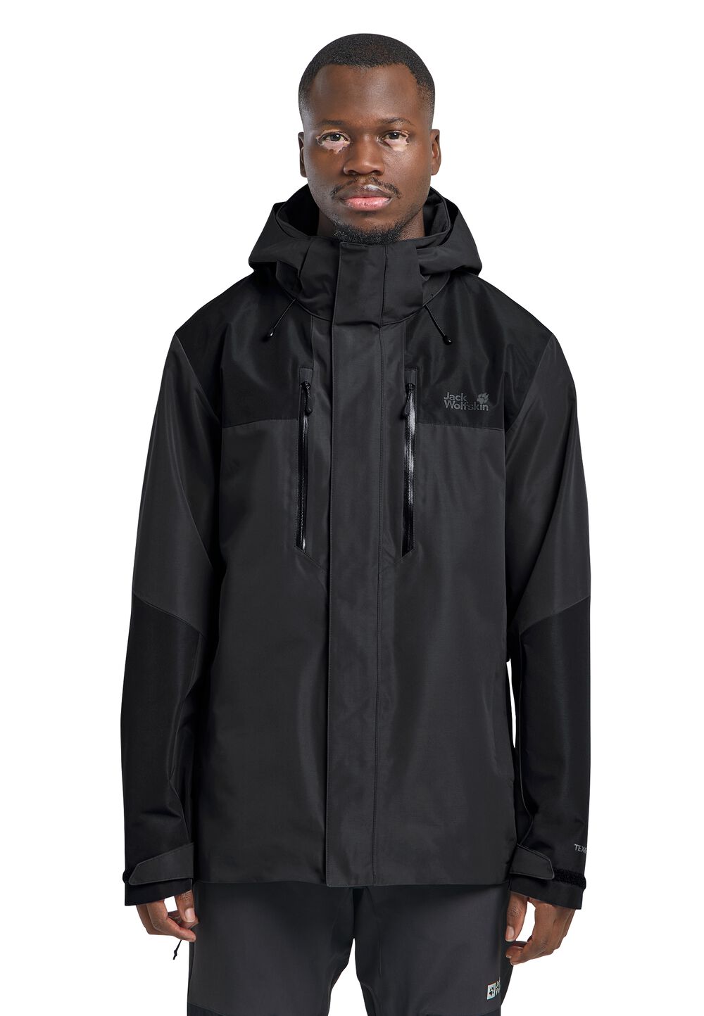 Jack Wolfskin Jasper 2L Jacket Men Regenjack Heren XL phantom