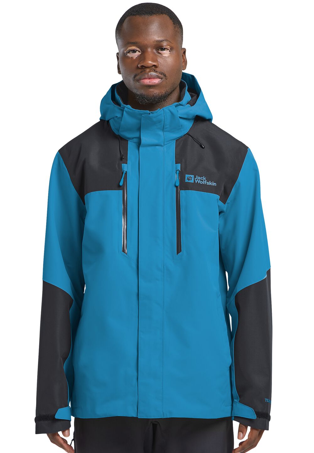 Jack Wolfskin Jasper 2L Jacket Men Regenjack Heren S aurora blue aurora blue