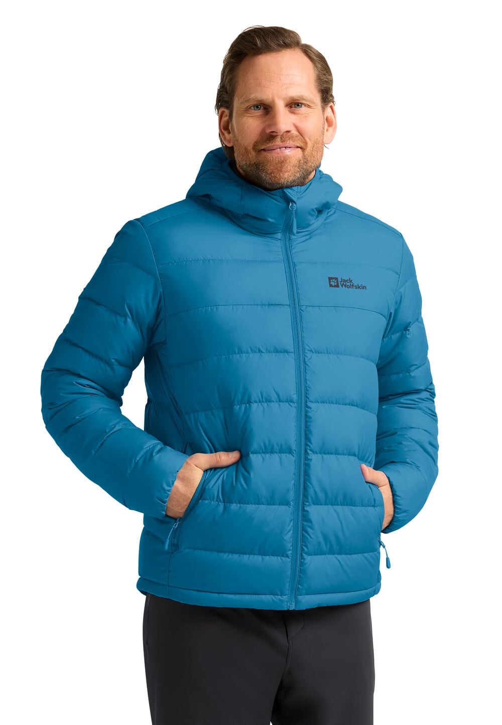 Jack Wolfskin Ather Down Hoody Men RDS Donsjack Heren XXXXL aurora blue aurora blue