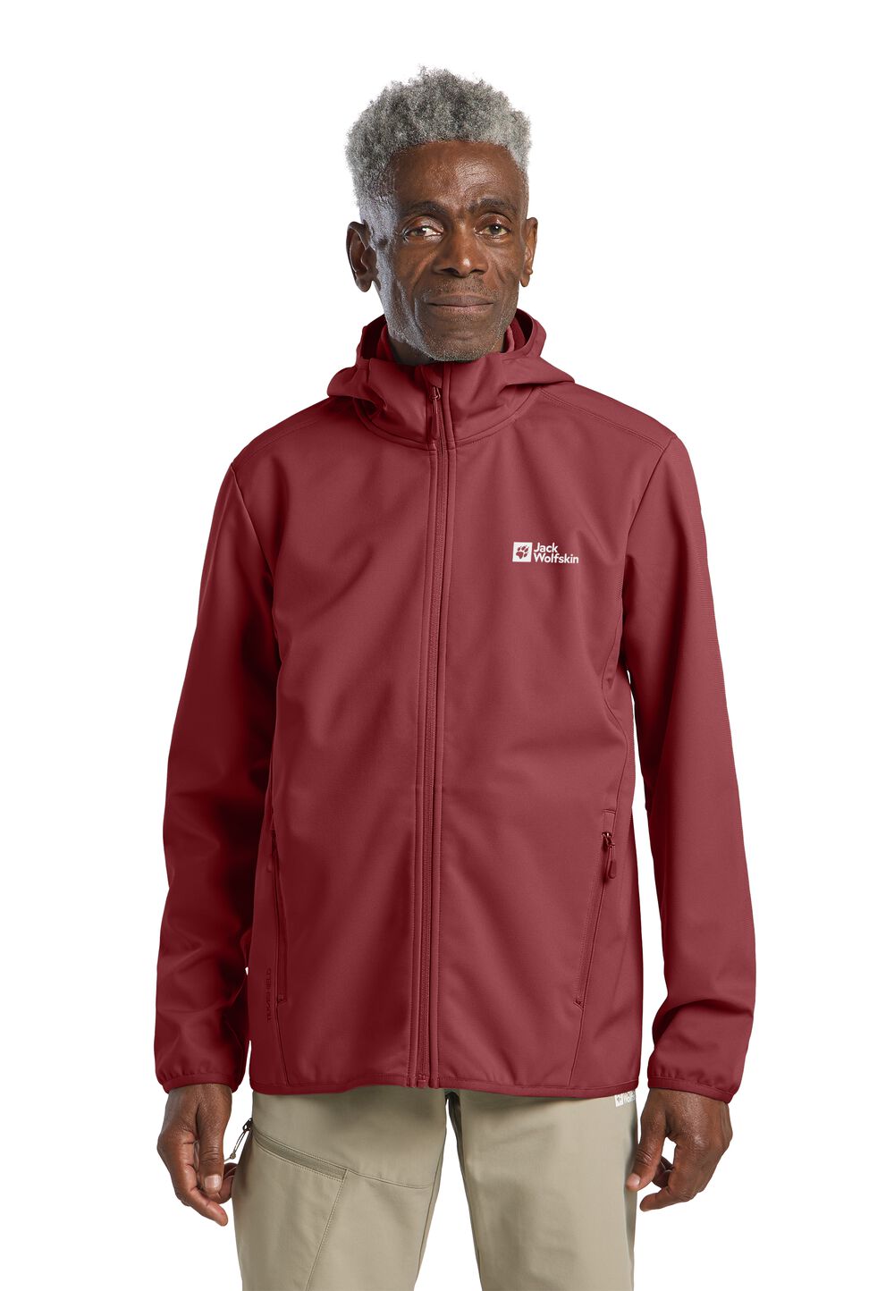 Jack Wolfskin Bornberg Hoody Men Softshelljack Heren XXXXL deep ruby Deep Ruby