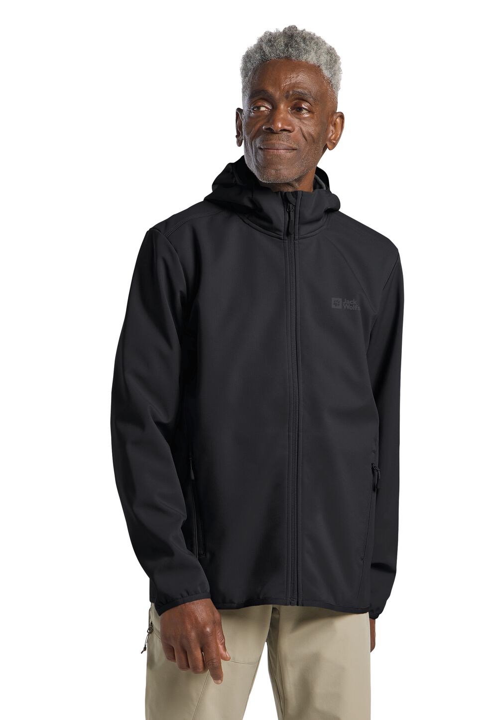Jack Wolfskin Bornberg Hoody Men Softshelljack Heren XXXXL black