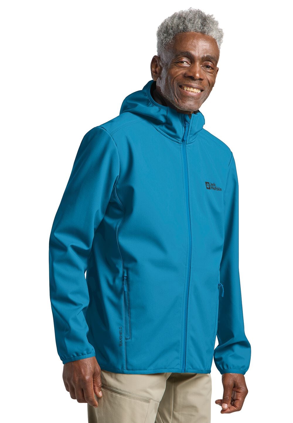 Jack Wolfskin Bornberg Hoody Men Softshelljack Heren XXXXL aurora blue aurora blue