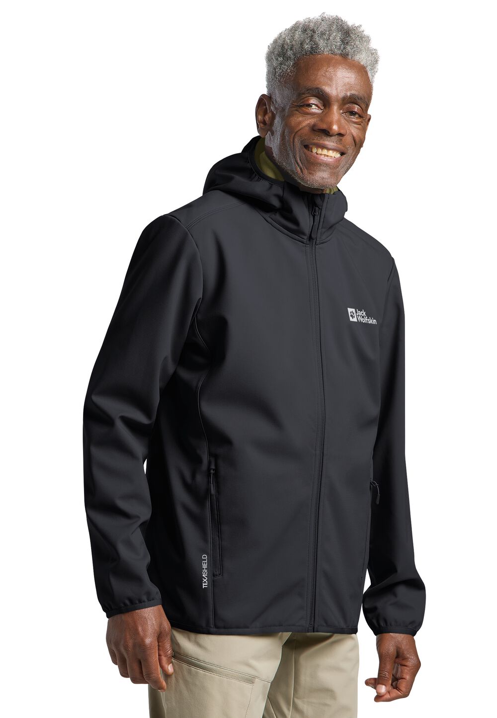 Jack Wolfskin Bornberg Hoody Men Softshelljack Heren XXXXL phantom chartreuse phantom chartreuse
