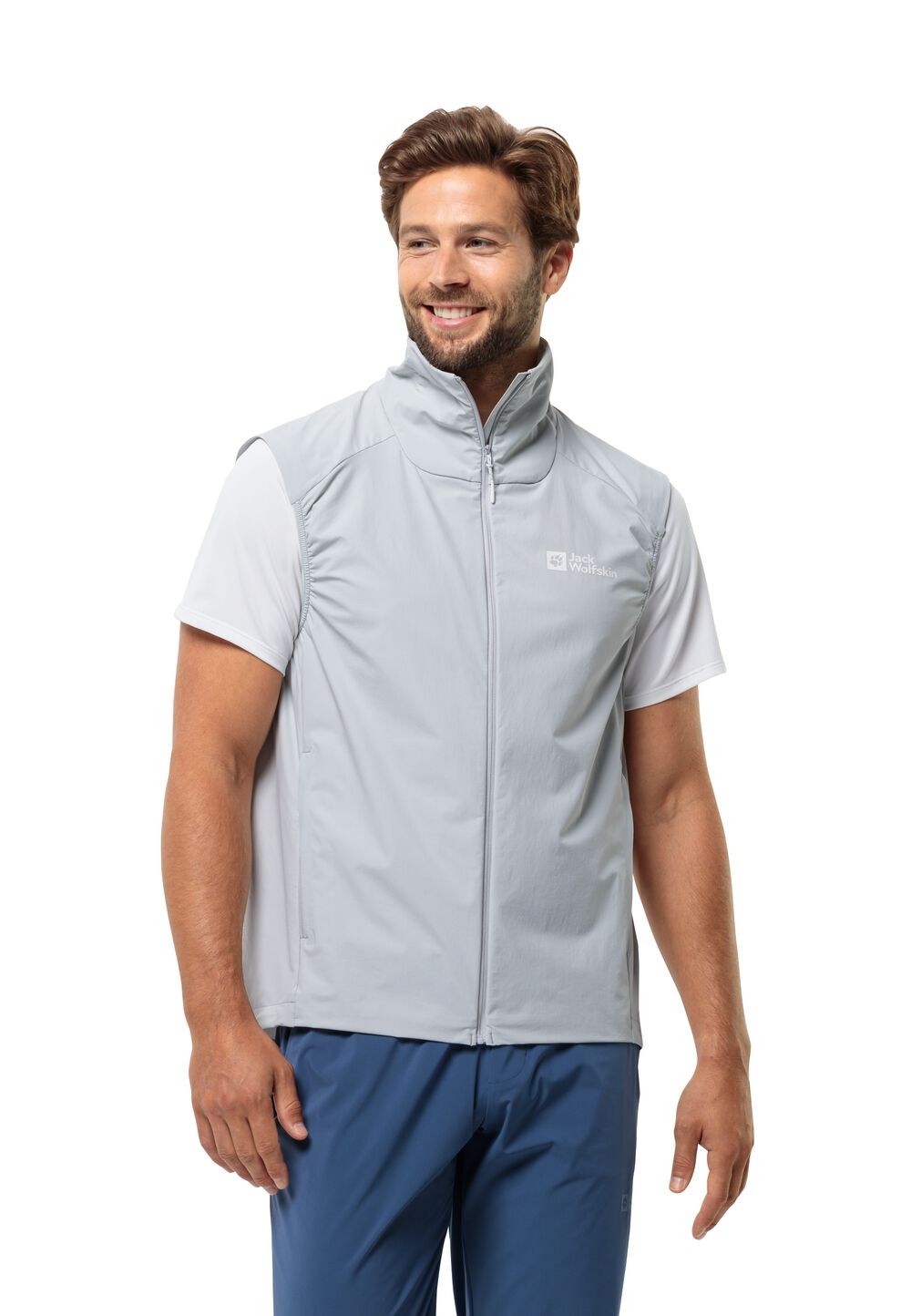 Jack Wolfskin Prelight Vest Men Outdoor-bodywarmer Heren XL grijs cool grey