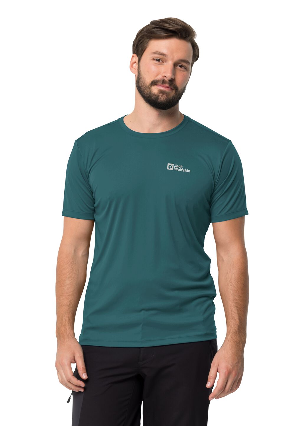 Jack Wolfskin Tech T-Shirt Men Functioneel shirt Heren S emerald