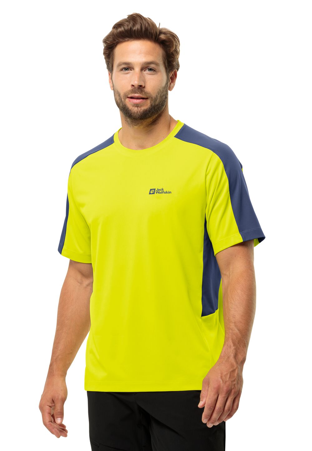 Jack Wolfskin Narrows T-Shirt Men Functioneel shirt Heren M oranje firefly