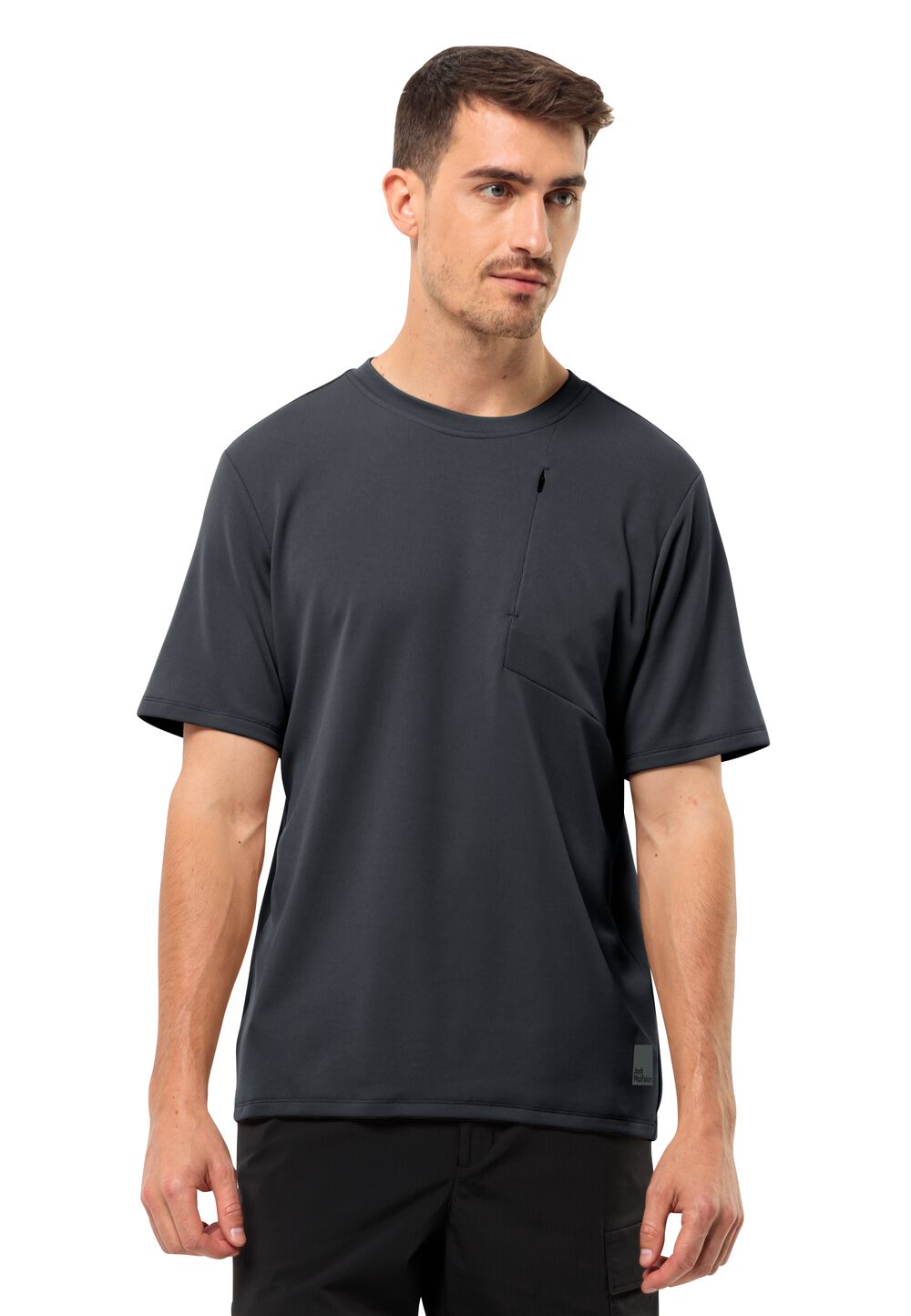Jack Wolfskin Bike Commute T-Shirt Men Functioneel shirt Heren XL phantom