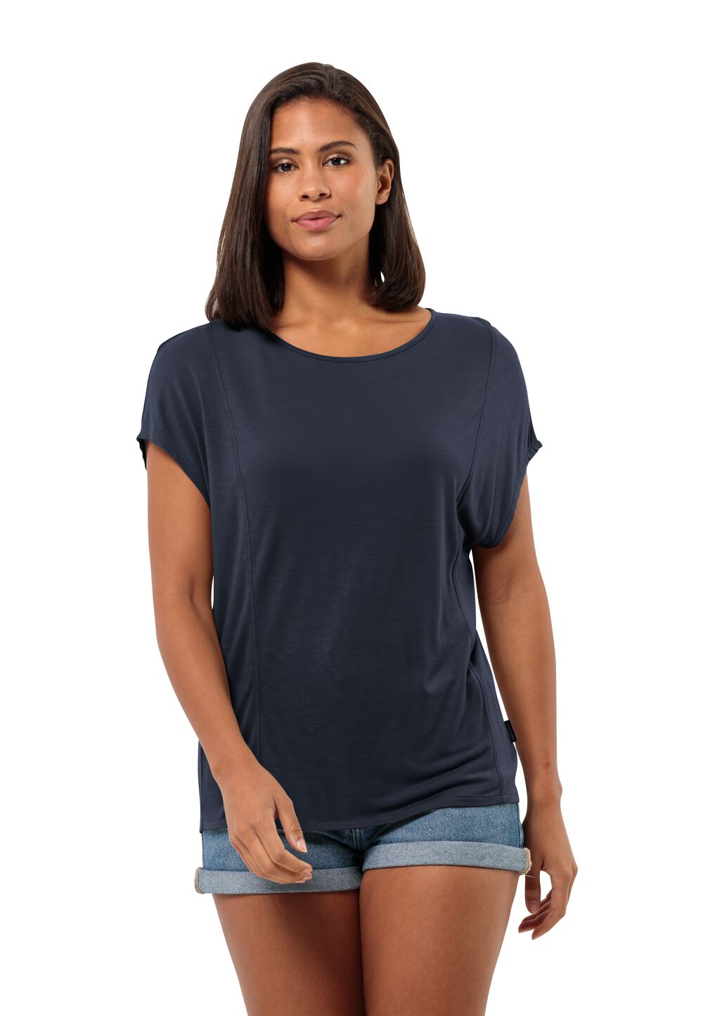 Jack Wolfskin Mola T-Shirt Women T-shirt Dames XL blue night blue