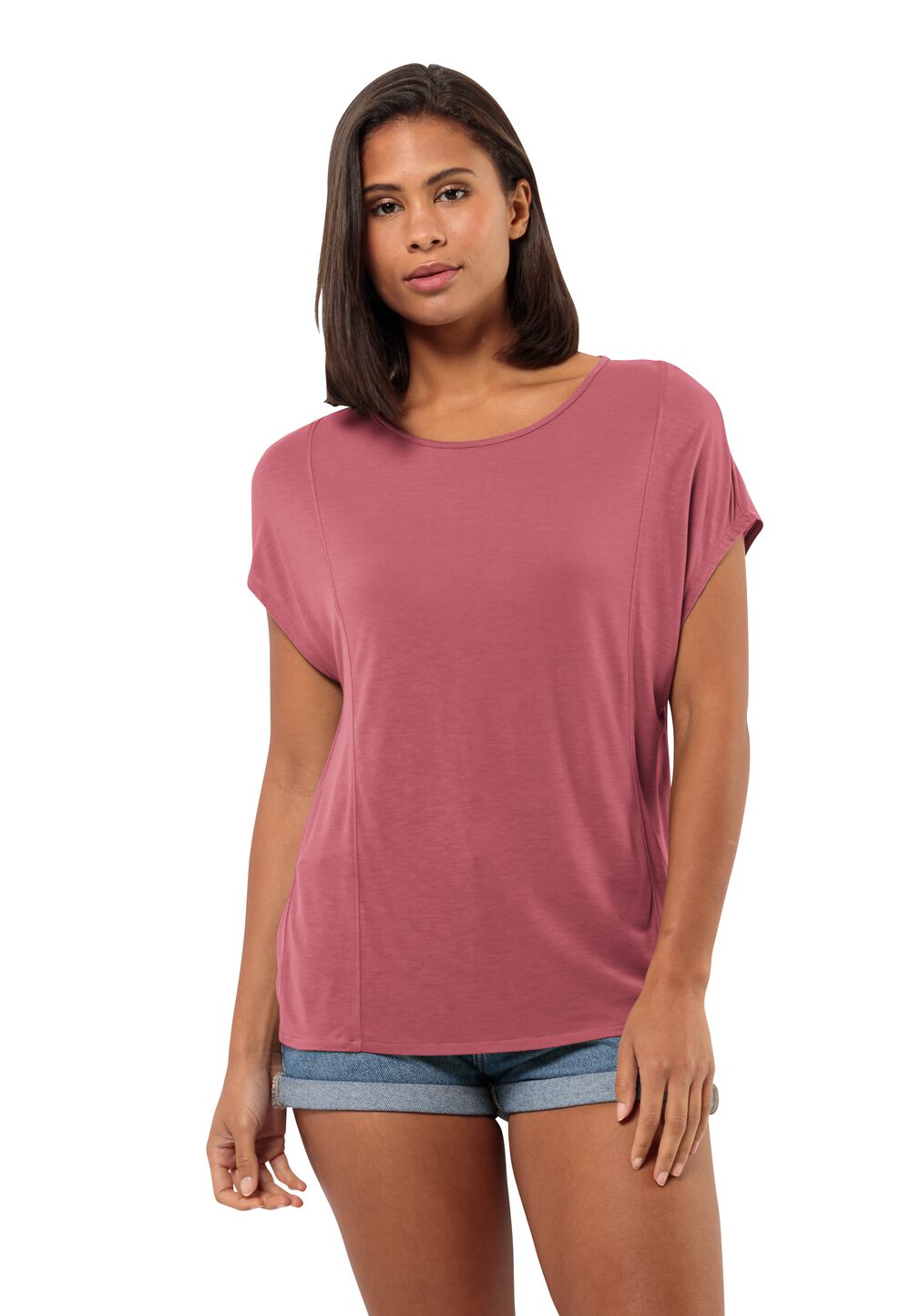 Jack Wolfskin Mola T-Shirt Women T-shirt Dames XS soft pink soft pink