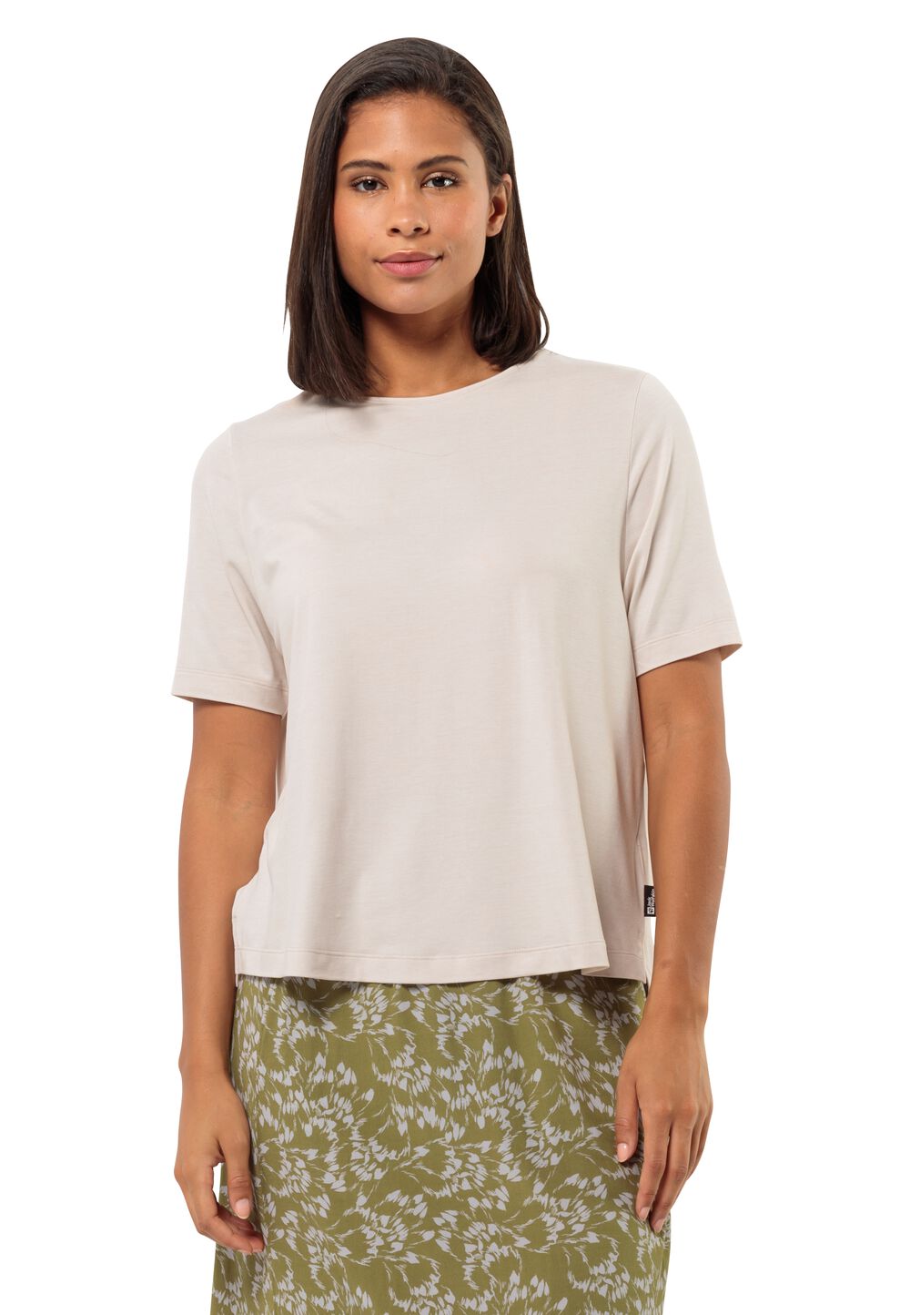Jack Wolfskin Travel T-Shirt Women Functioneel shirt Dames XL sea shell sea shell