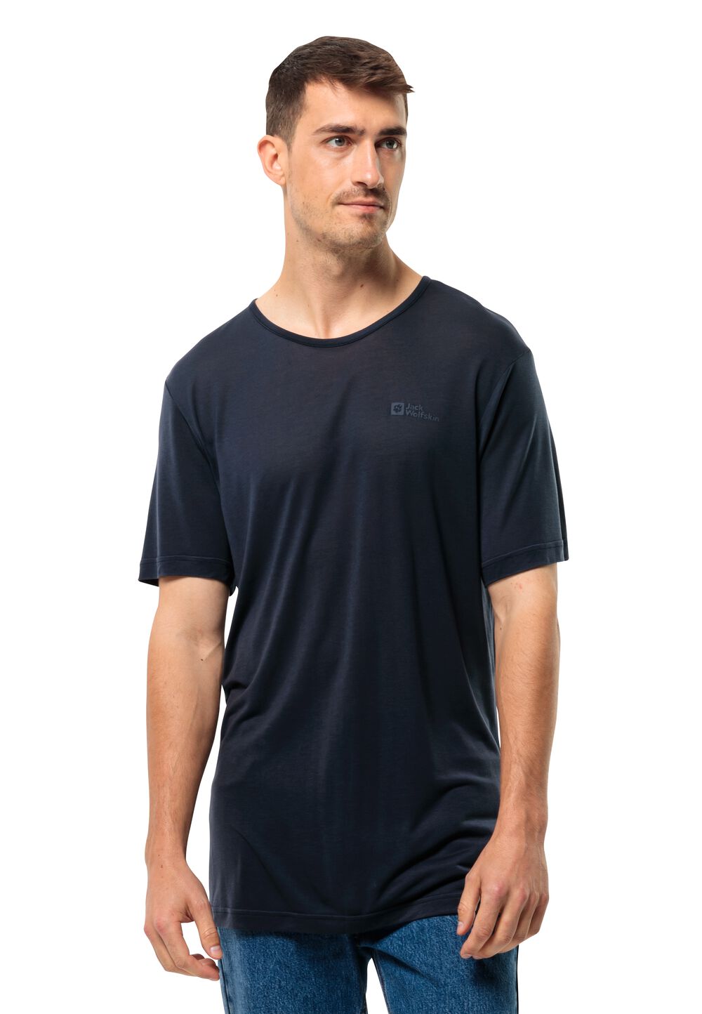 Jack Wolfskin Mola T-Shirt Men Functioneel shirt Heren XL blue night blue