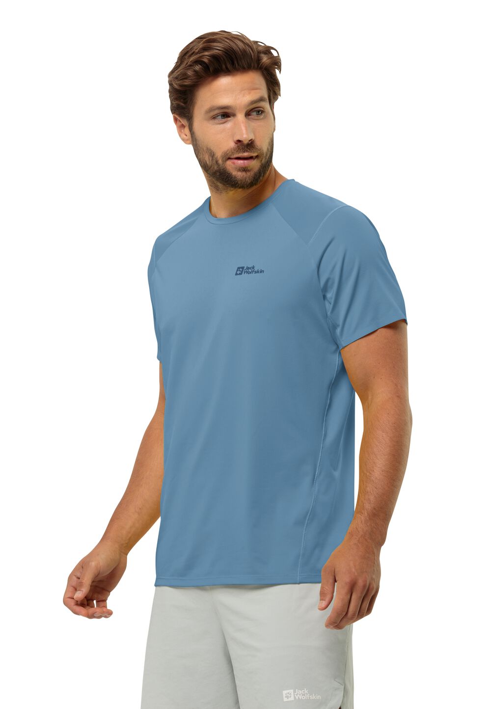 Jack Wolfskin Prelight Chill T-Shirt Men Functioneel shirt Heren M elemental blue elemental blue