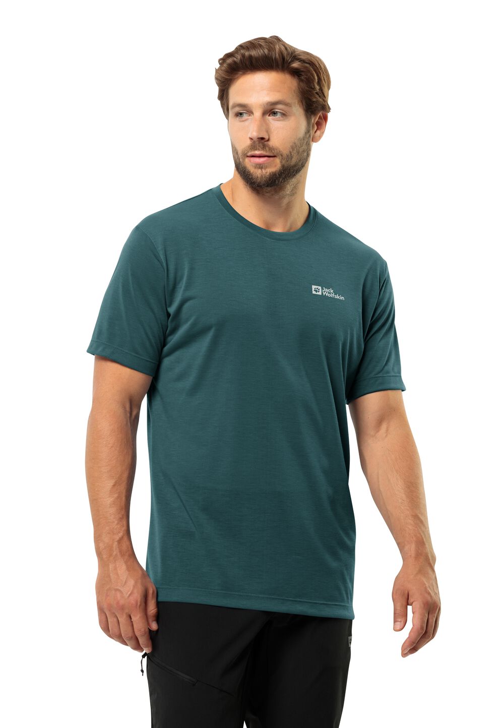 Jack Wolfskin Vonnan S S T-Shirt Men Functioneel shirt Heren L emerald