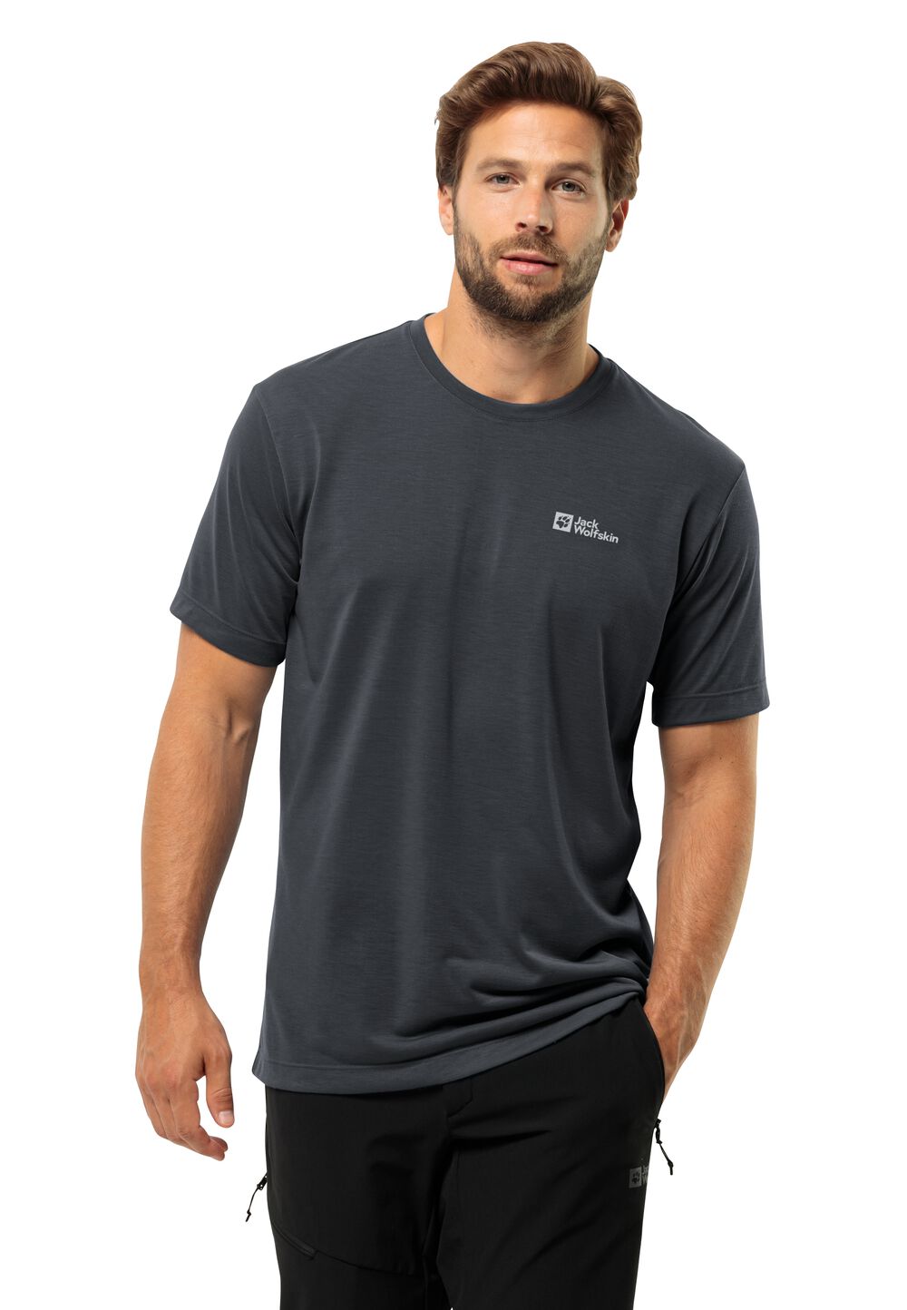 Jack Wolfskin Vonnan S S T-Shirt Men Functioneel shirt Heren XL phantom