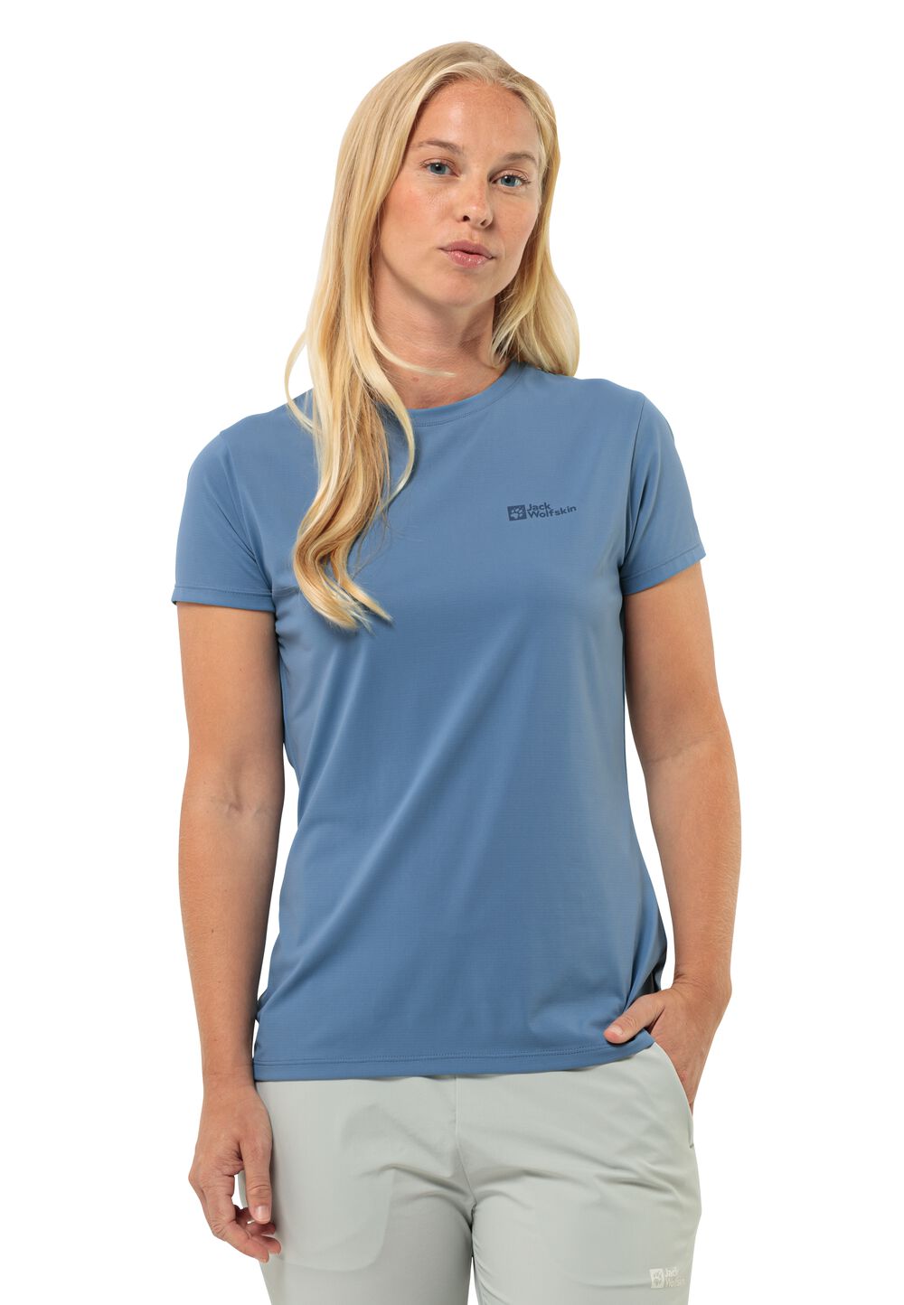Jack Wolfskin Prelight Trail T-Shirt Women Functioneel shirt Dames XS elemental blue elemental blue