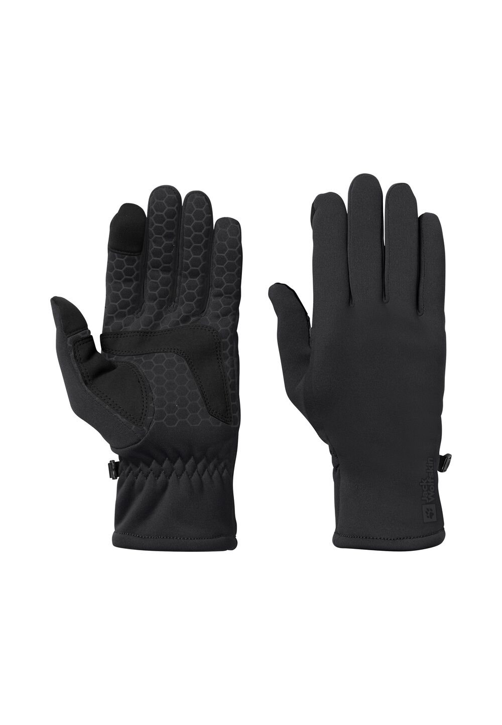 Jack Wolfskin Allrounder Glove Fleece handschoenen XS zwart black