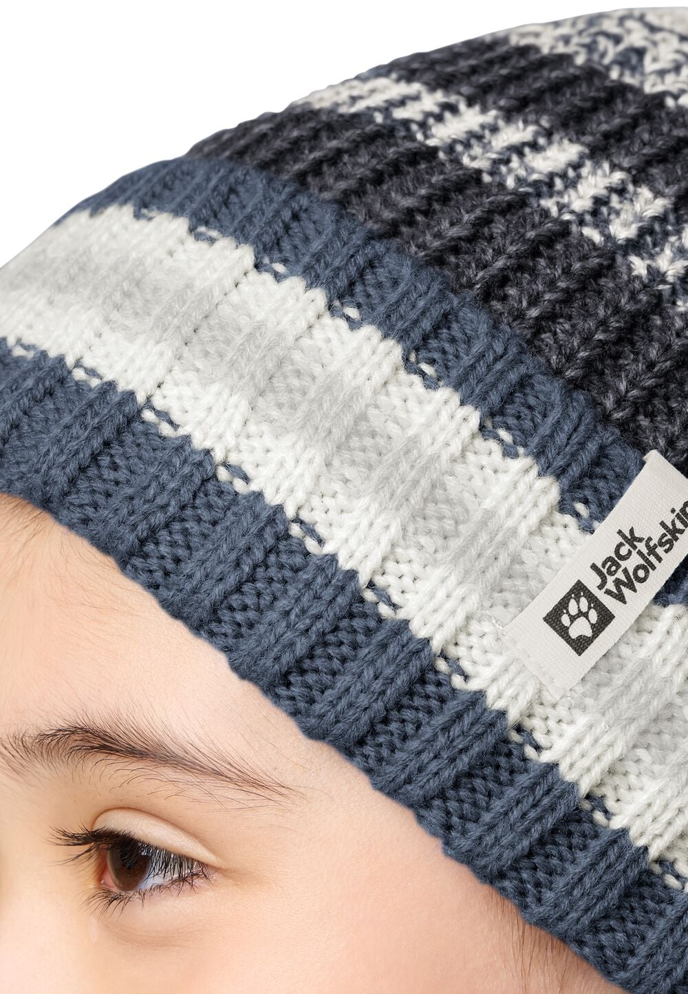 Jack Wolfskin Night Hiker Beanie Kids Beanie muts Kinderen M midnight sky midnight sky
