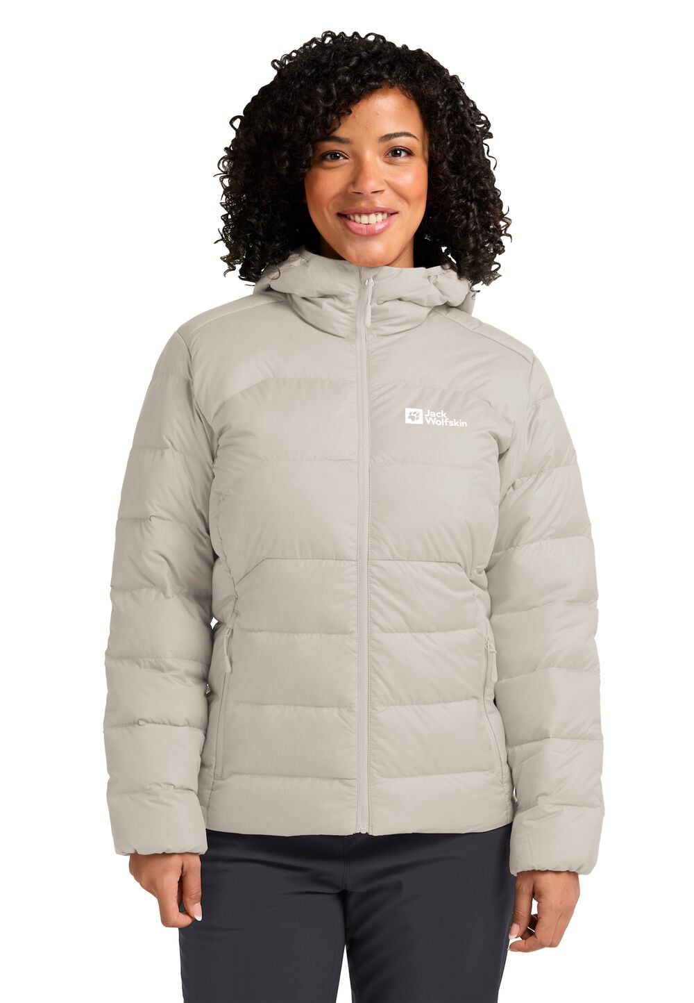 Jack Wolfskin Ather Down Hoody Women RDS Donsjack Dames M pale sand pale sand