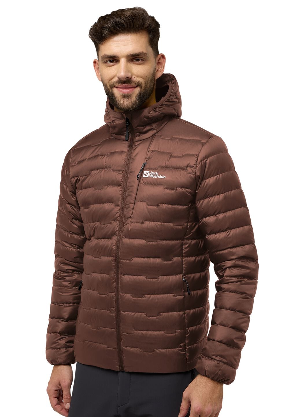 Jack Wolfskin Passamani Down Hoody Men RDS Donsjack Heren L hot choc hot choc
