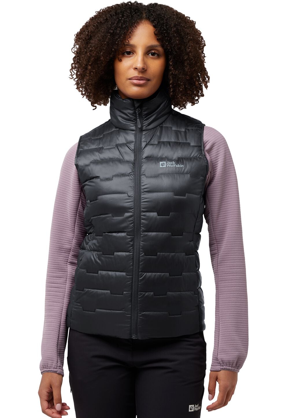 Jack Wolfskin Passamani Down Vest Women RDS Donzen bodywarmer Dames M phantom