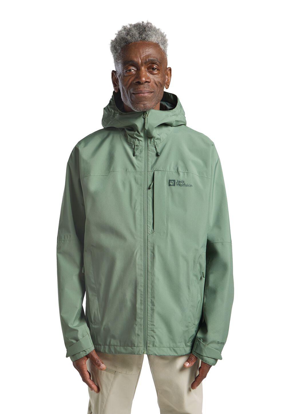 Jack Wolfskin Tempest 2L Jacket Men Regenjack Heren XXXL eucalyptus
