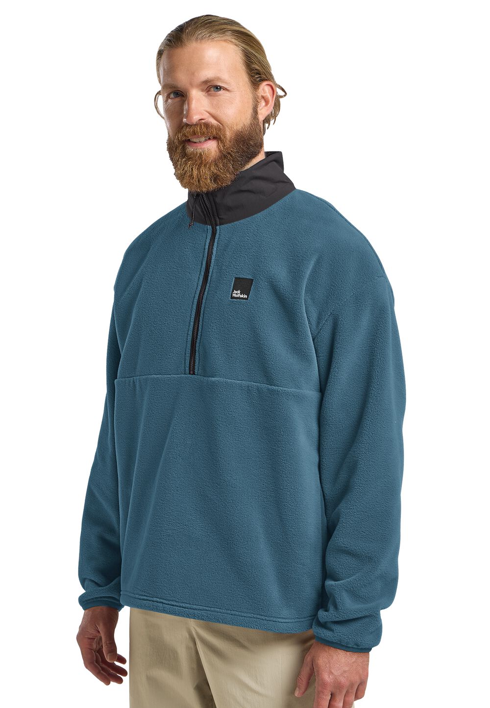 Jack Wolfskin Sumetro HZ Men Fleece trui Heren M aluminium blue aluminium blue