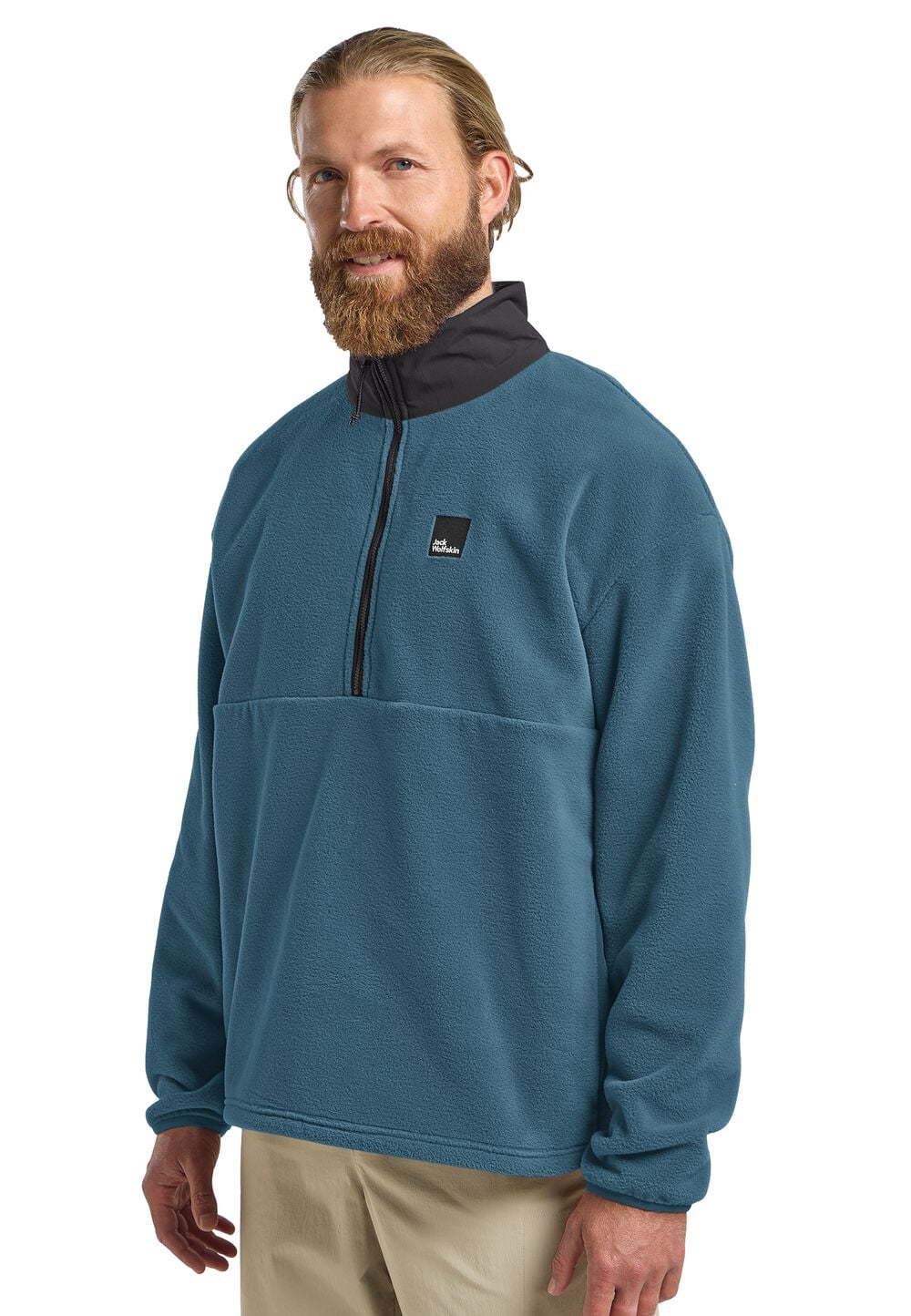 Jack Wolfskin Sumetro HZ Men Fleece trui Heren L aluminium blue aluminium blue