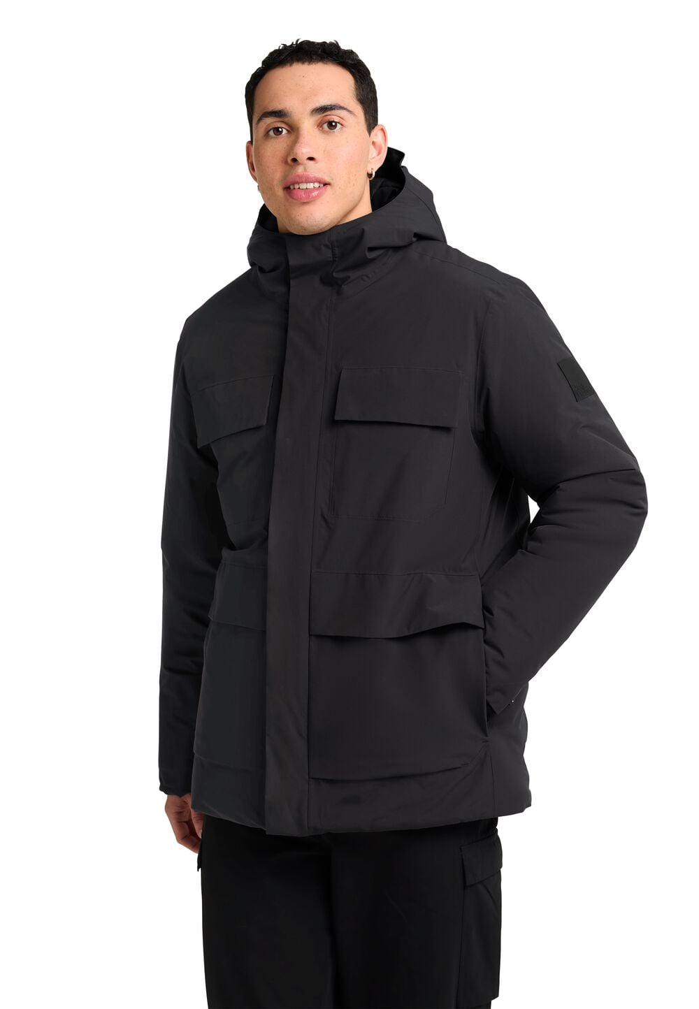 Jack Wolfskin Brandenburger Jacket Men Waterdicht winterjack Heren S black