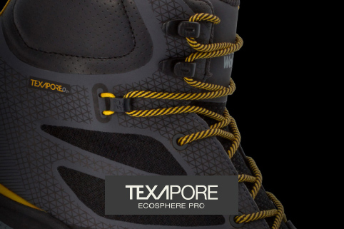 Beproefd Texapore-materiaal banner