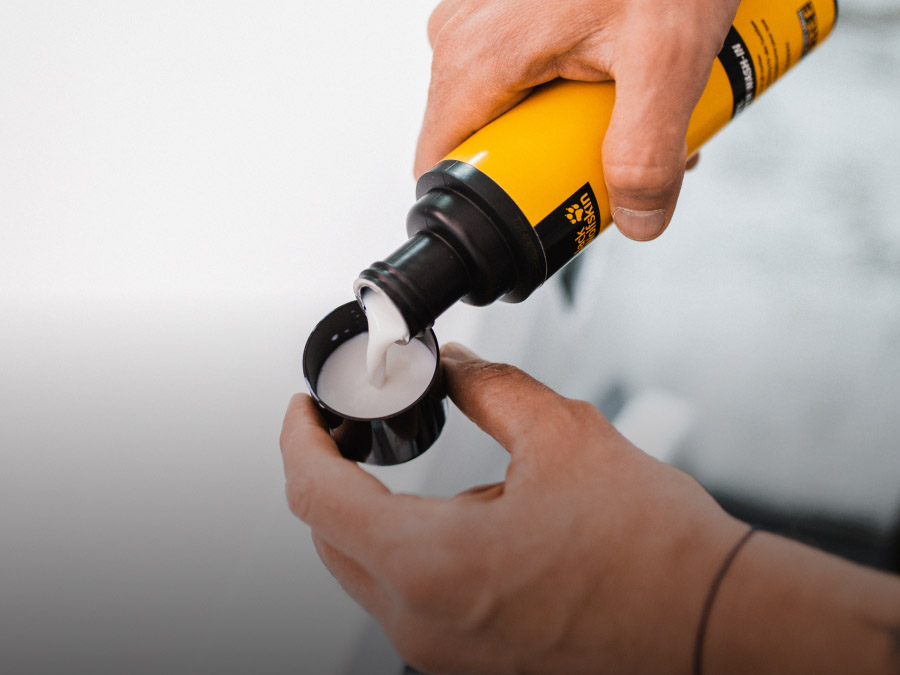 Onderhoudsproduct in de&nbsp;dop